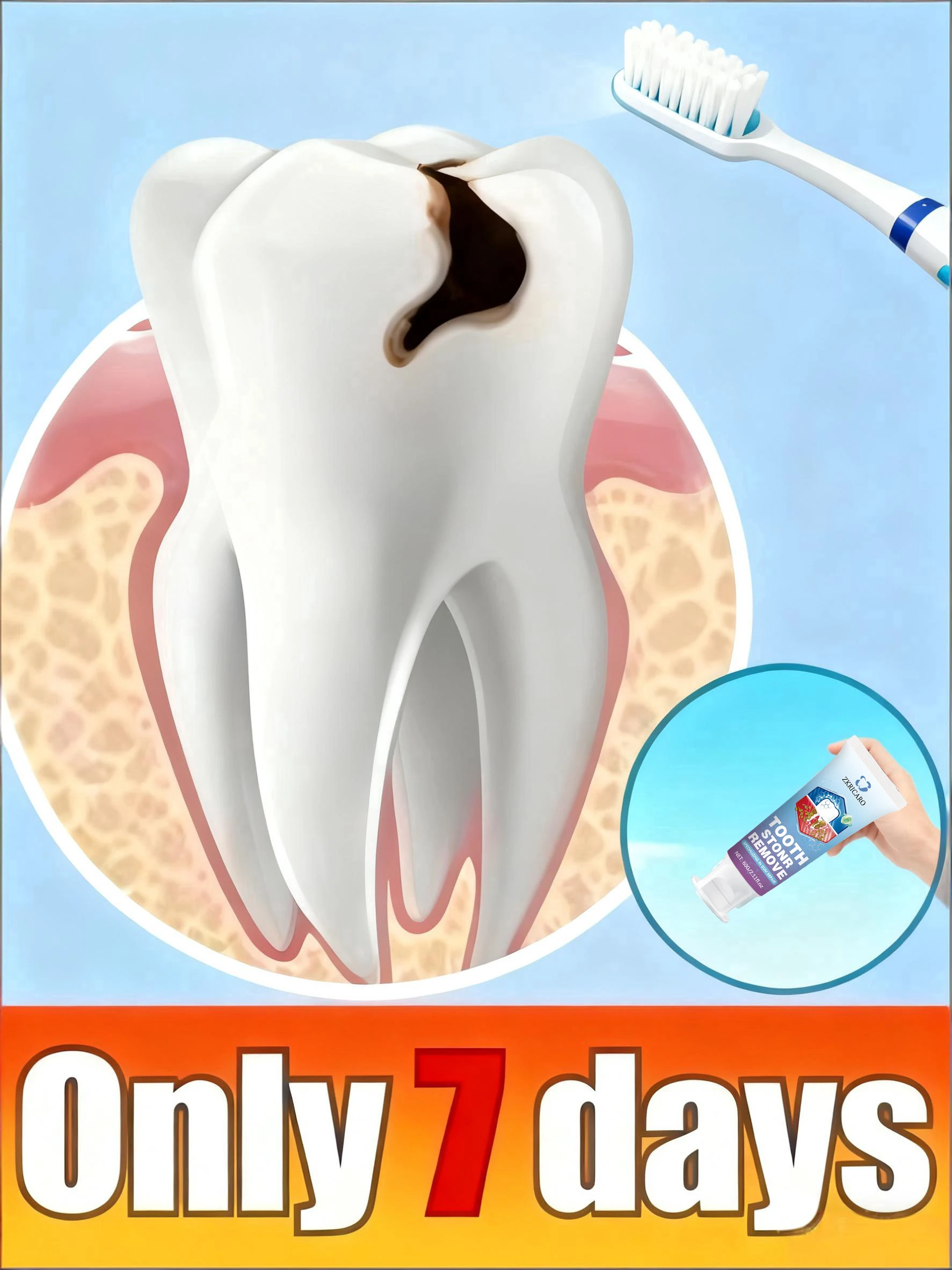 قوية في العناية بالأسنان، مع صحة أقل من أمراض الفم