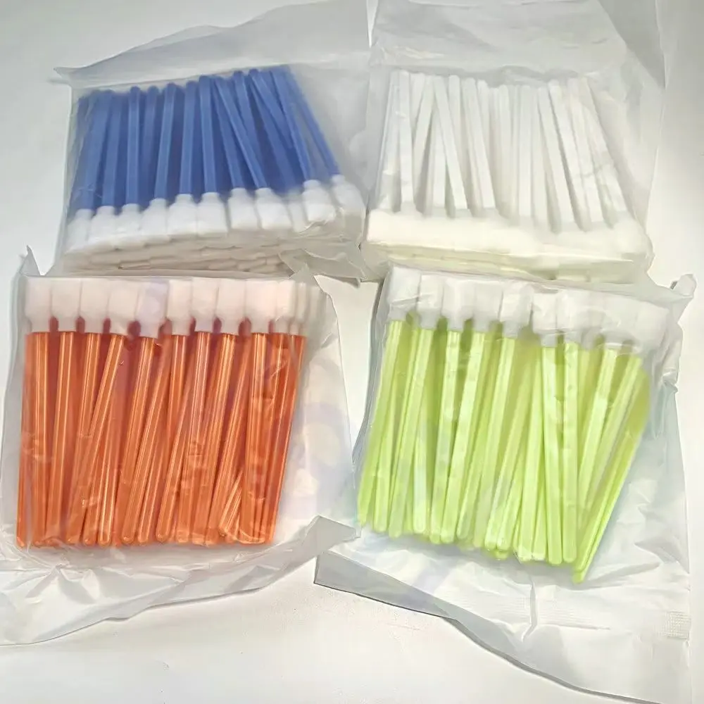 Printer Head Uv DTF Cleaning Stick Kit Clean Rod Industrial Solvent Cotton Clean Stick Cotton Foam Swab Ink Sponge Applicator