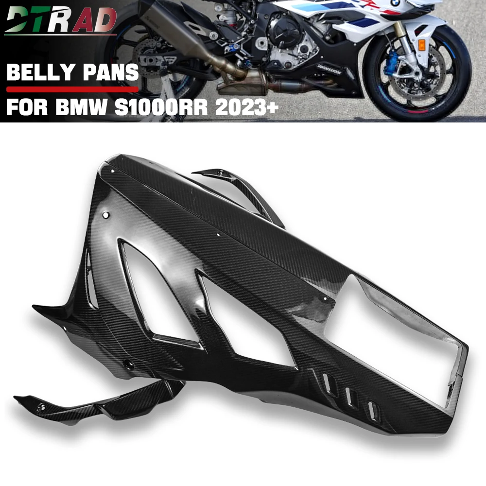 

For BMW S1000RR 2023 2024 Carbon Fiber Lower Belly Pans Side Panels Body Fairing Kits Motorcycle Accessories Fairings S1000 RR