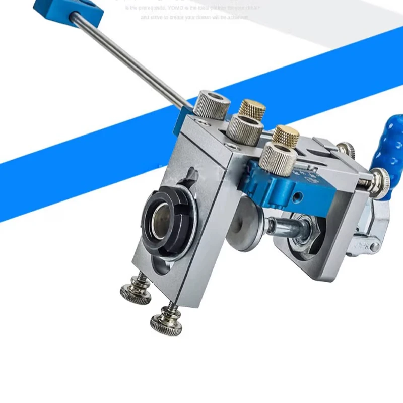 ชุดเจาะรูสามในหนึ่งสำหรับงานไม้ อุปกรณ์ติดตั้งตู้ พร้อมจิ๊กเจาะเดือย ติดตั้งเร็ว แม่นยำ