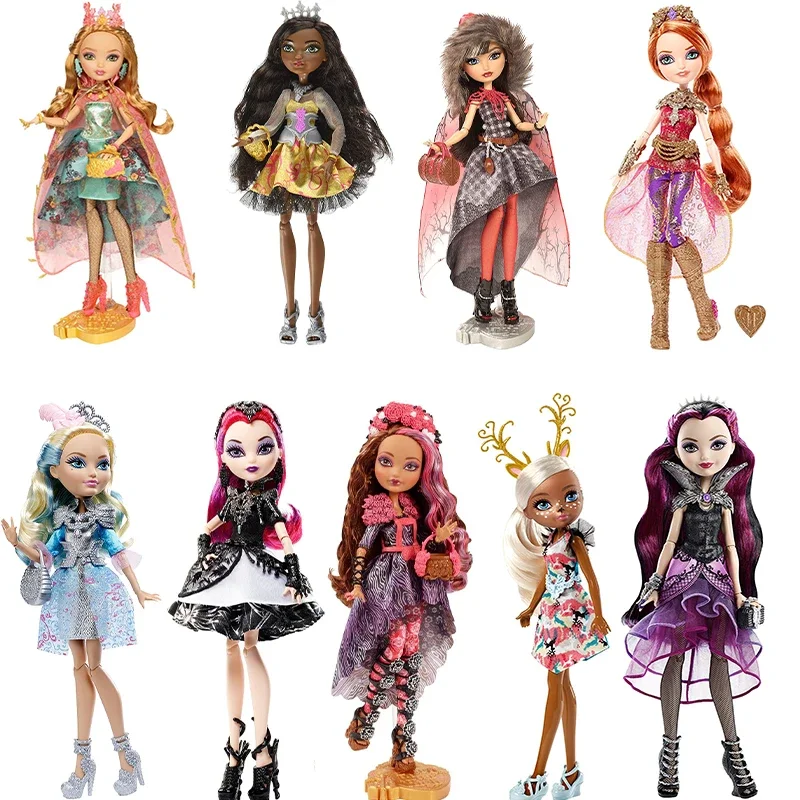 Original Ever After High Doll Action Figure Collection Girls Toys Surprise Fashion Child Girl Dolls Sets Cute Figurines Gifts