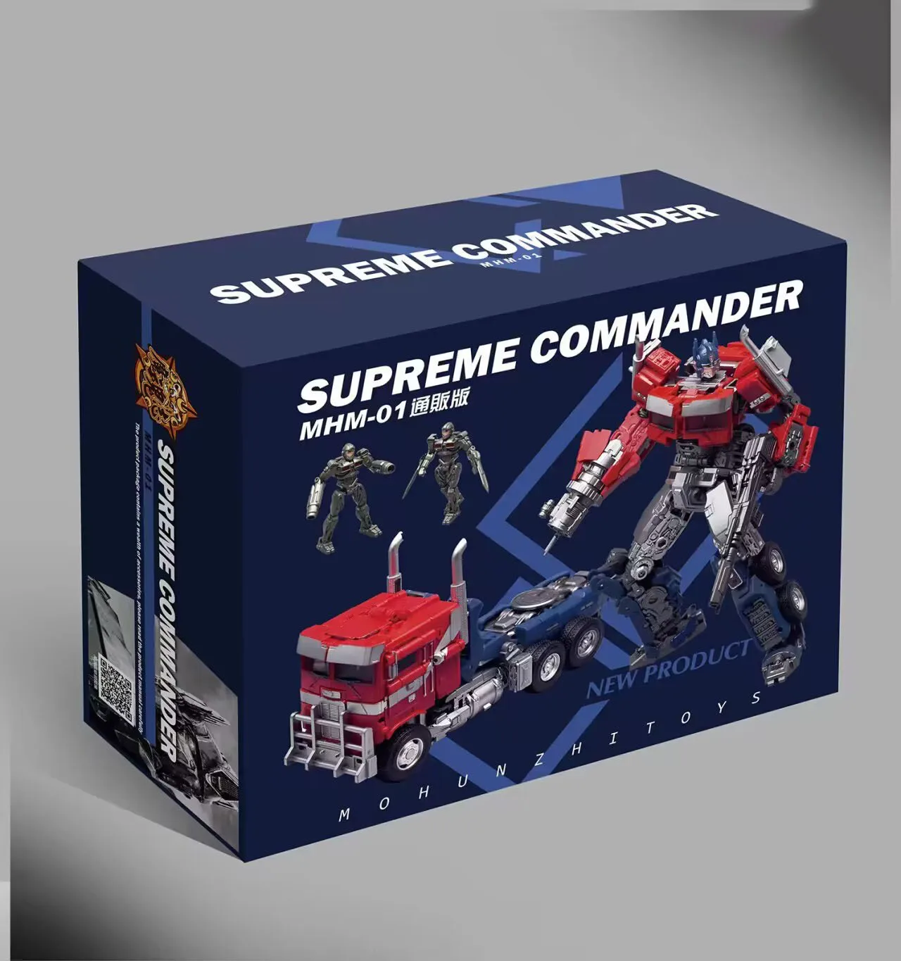 MHZ TOYS Optimus Prime edycja kolekcjonerska transformacja MHM-01 MHM01 SUPREME OP COMMANDER KO SS Model postaci zabawki prezenty