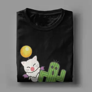 Đội nam Final Fantasy x T -shirts, Quần áo ý tưởng quà tặng, Game Square Enix Geek mọt sách, Cotton 100% 8 Doanh số bán hàng có thể thu thập chính - 2