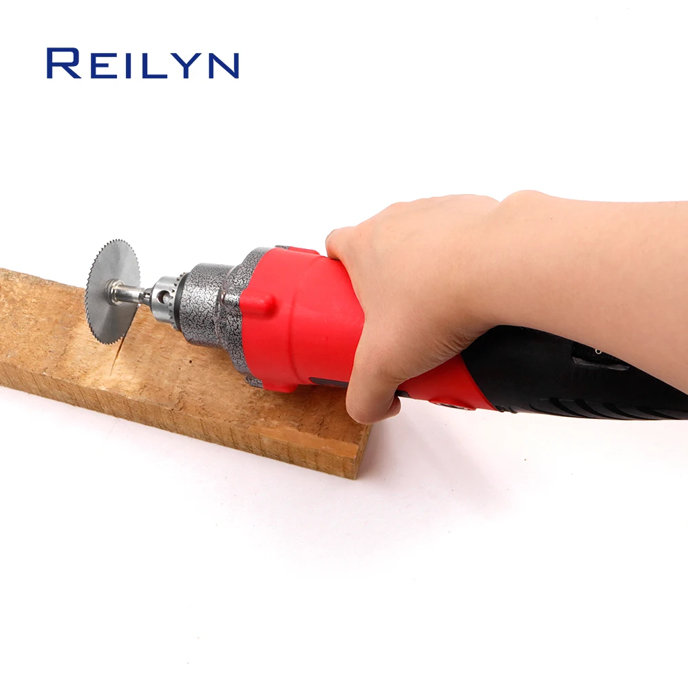 REilyn-手動電気ドリル,ミニグラインダー,可変速ドレメル,回転機,100個のアクセサリ付き