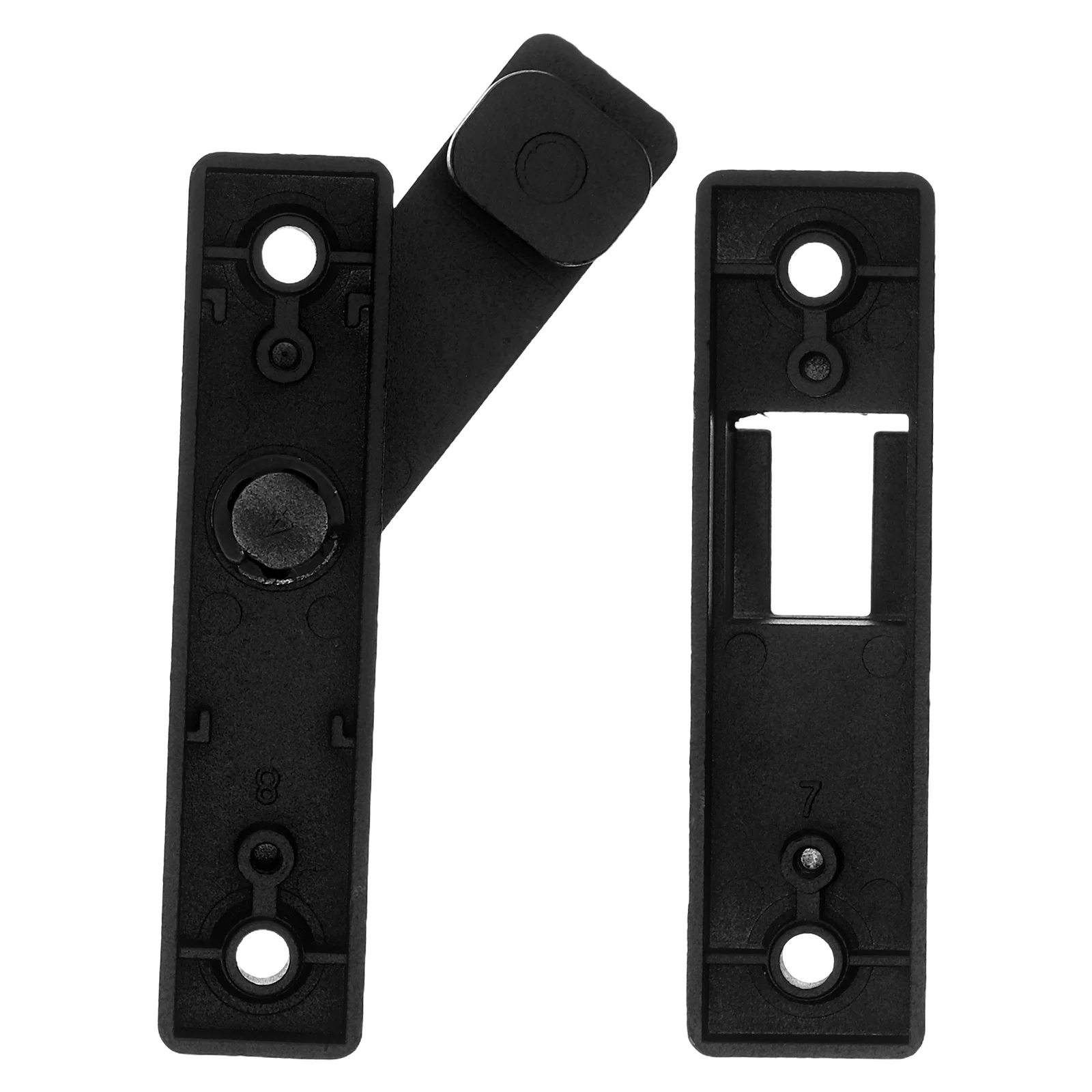 

Right Angle Latch Door Lock Metal Durable Practical Application for Gate Door Secure Fastening Easy Installation