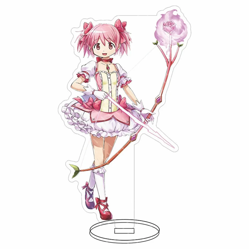 

15CM Anime Puella Magi Madoka Magica Acrylic Stand Model Figure Cosplay Plate Holder Topper Birthday Fans Christmas Gift