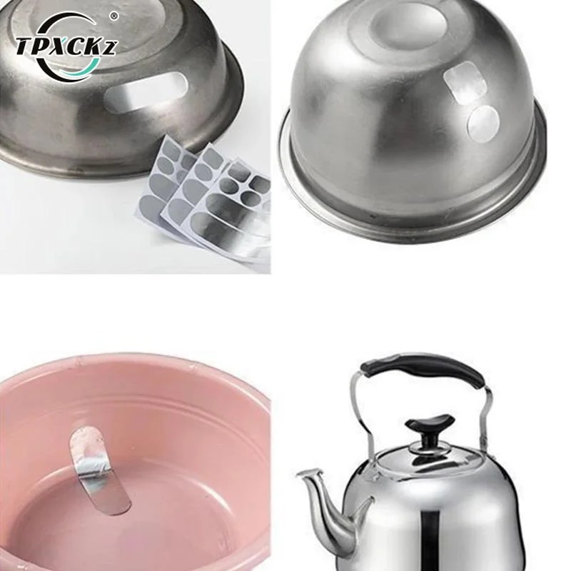 SL Aluminum Pot Repair Patch High Temperature Resistant Cookware Pan Leak Repair Tape Kitchen Tool Cookware Patch Tape
