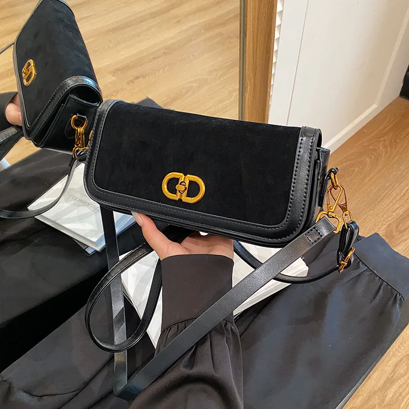 2025년 신상 여성 미니멀리스트 작은 사각 가방, 세련된 조절 가능한 스트랩 크로스바디 백, 다용도 숄더 토트백, 업무 및 데이트용