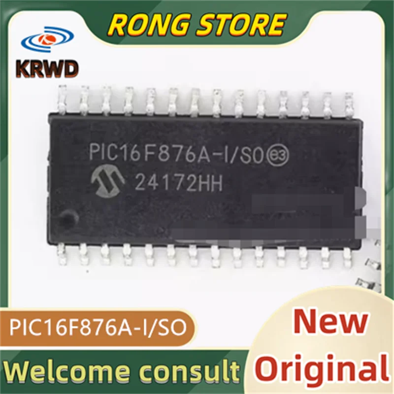 

5PCS PIC16F876A-I/SO NEW Original PIC16F876A-I PIC16F876A PIC16F876 SOP-28