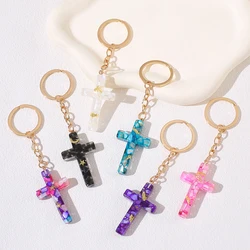 Cross Keychain and Durable Charm Keyring for Men & Women - Anniversary Gift Key Chain for Backpack & Car Keys Accessory