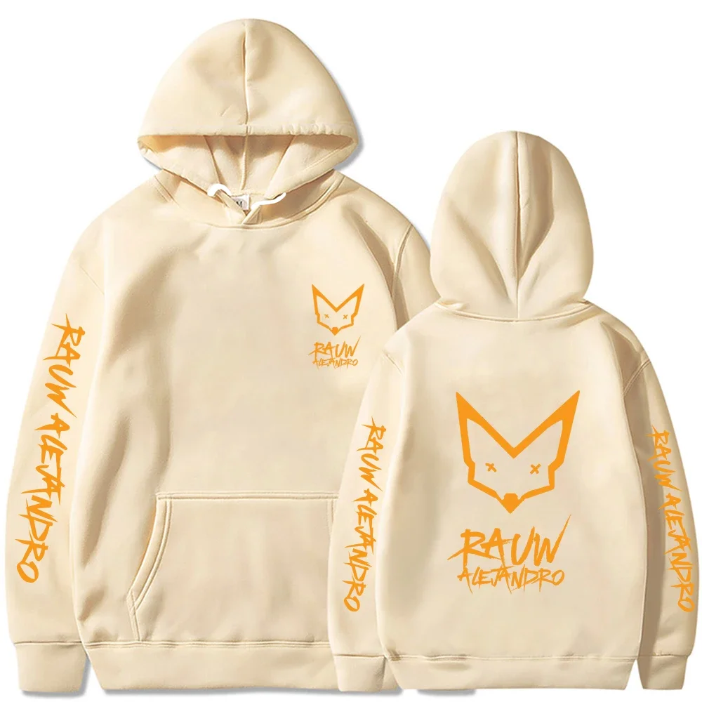 Rauw Alejandro Hoodie Men's and Women's Harajuku Pullover Street Wear Unisex Autumn/Winter