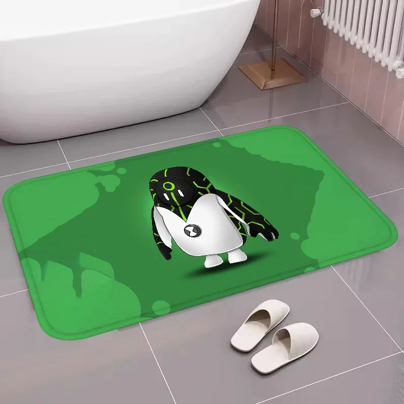

Ben 10 Non-slip Kitchen Mat Prayer Rug Home Living Room Mats Carpets Doormat Entrance Door Custom Bathroom Carpet Rugs Bath Foot