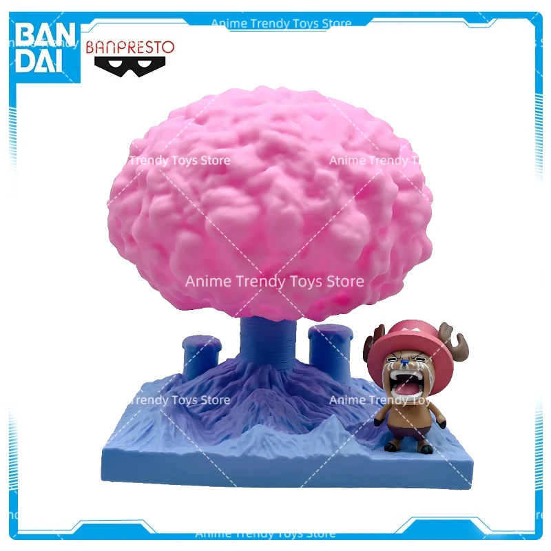 

Bandai Original Banpresto в наличии цельный WCF Log Stories Tony Tony Choppe Фигурка Коллекционная модель игрушки подарок на день рождения