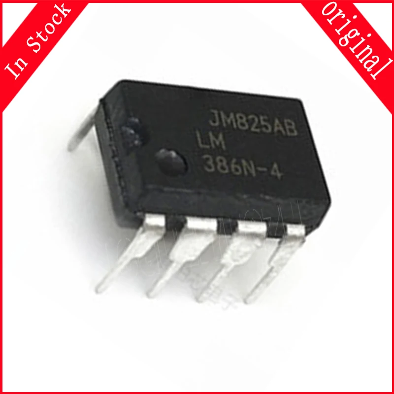 5PCS/lot LM386N-4 DIP8 LM386-4 LM386 386N-4 DIP-8 and original IC In Stock