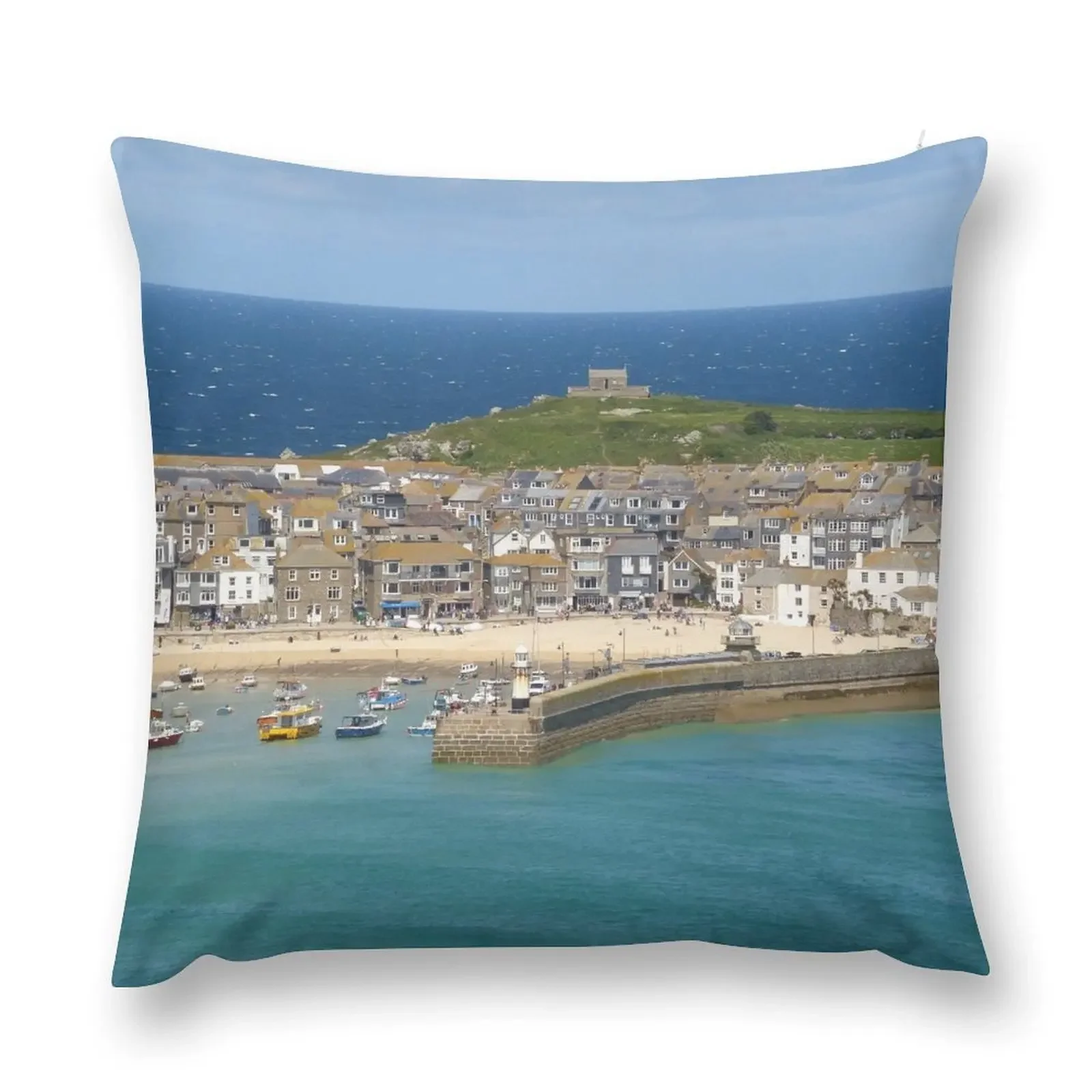 

St Ives, Cornwall Throw Pillow Decorative Cover For Living Room pillow pillowcase pillow