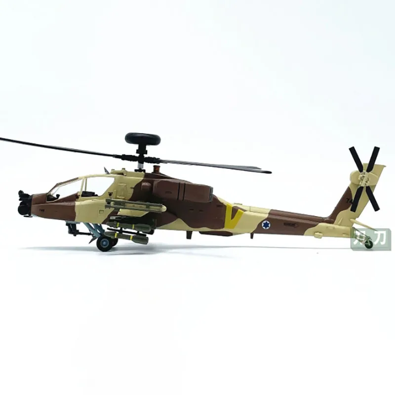 Easy Model 1:72 Scale Air Force Helicopter Aircraft Model AH-64D Collection Toy Gift Display Finished Emulation Aircraft