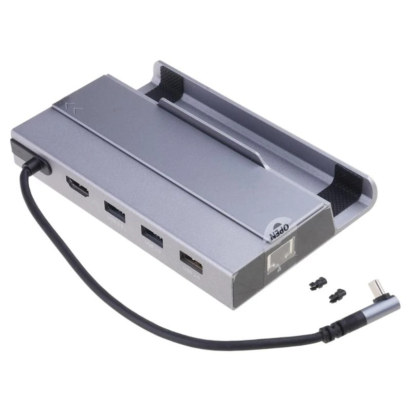 

J0MB 7 в доке 1 для ROG/X/SteamDeck с USB A USB C HDMI2.0 4K@60 Гц Gigabit Ethernet Port