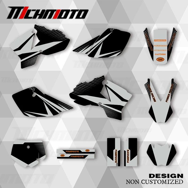 

MCHMFG новый стиль графические наклейки наборы наклеек для KTM SX SX50 2002 2003 2004 2005 2006 2007 2008