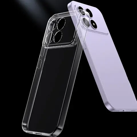 Ultra Thin Silicone Soft Case For Xiaomi POCO F8 F7 Ultra F6 F5 X7 X6 X5 X4 X3 Pro F4 F3 Gt 5g Shockproof Transparent Slim Cover