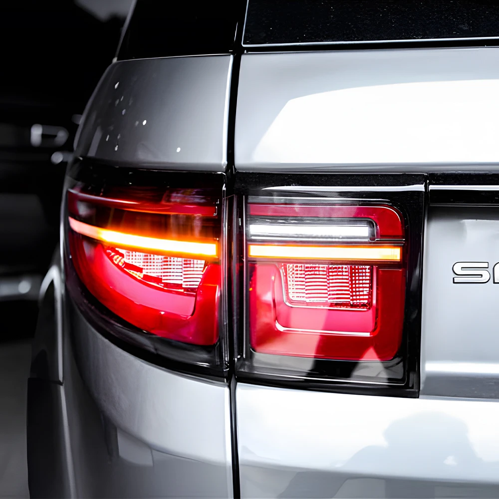 

Модернизированные автомобильные задние фонари в сборе для Land Rover Discovery 2016-2019, светодиодные автоматические задние фонари, стример, аксессуары для стоп-сигналов