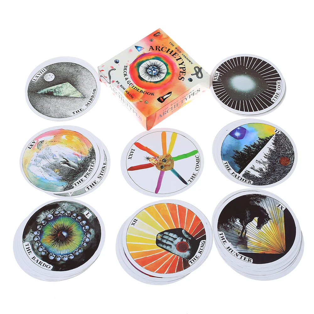 أوراكل وايلد الأنماط الأرشيفية غير معروفة أوراكل بطاقات التارو l أوراكل بطاقة مجلس سطح السفينة ألعاب أوراق اللعب #5