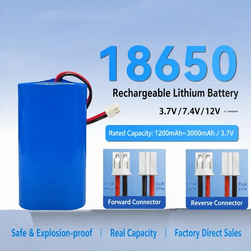 for 18650 Lithium Battery 3.7V 7.4V 12V Speaker Early Childhood Education Machine Alarm Static Discharge Device Solar