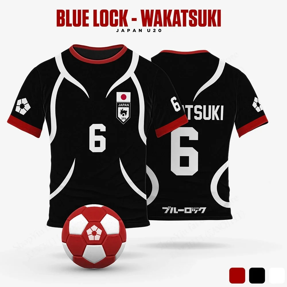 Herren Anime Jersey Blue Lock Sae Itoshi Rollenspiel 3D-Druck T-Shirt Herren Damen Mode Oversized Kurzarm T-Shirt Atmungsaktiv – Detail 9
