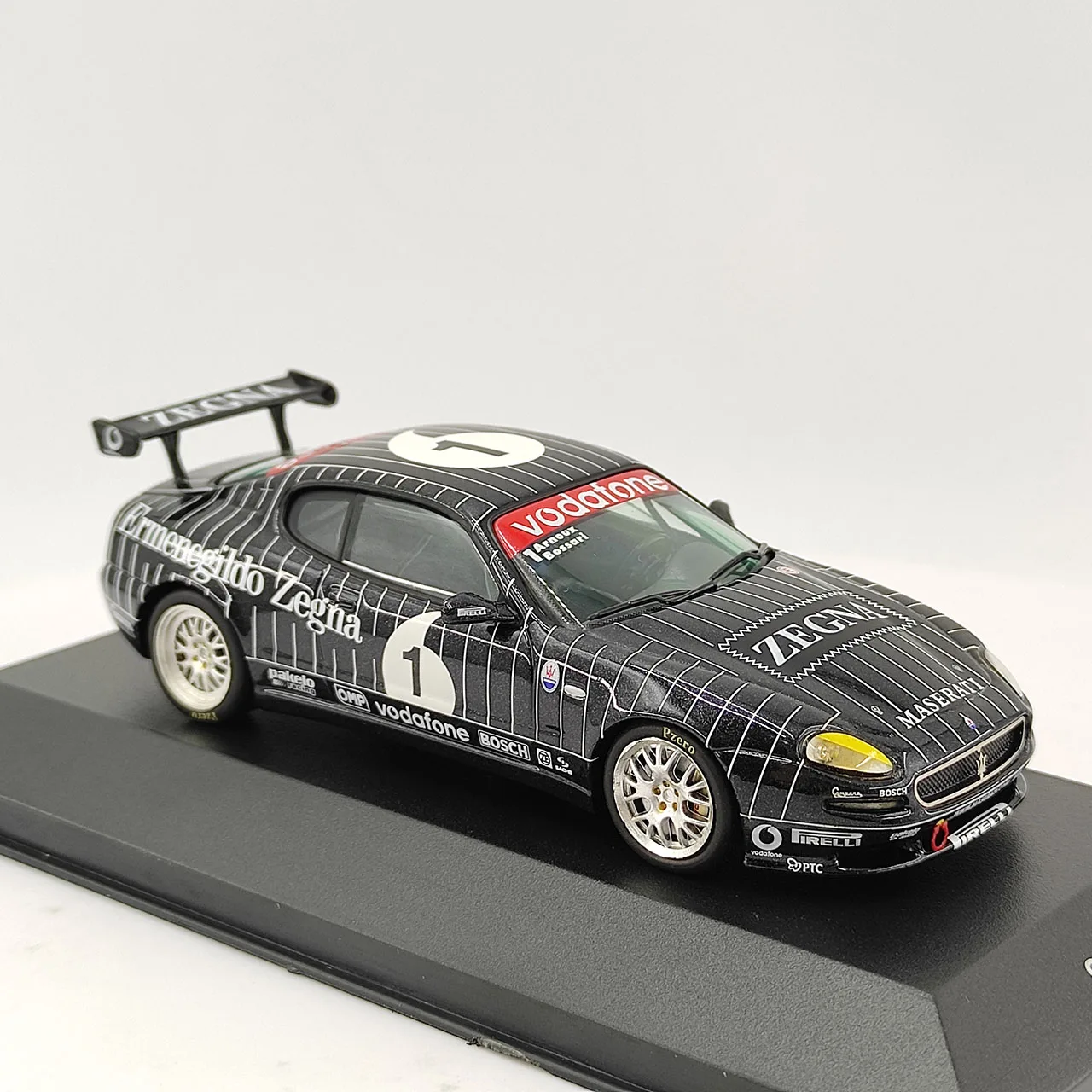 مقياس 1:43 مصنوع من خليط معدني مازيراتي تروفيو زيغنا # 1 ألعاب سيارات السباق نموذج كلاسيكي الحنين هدايا الكبار تذكارية عرض ثابت #6