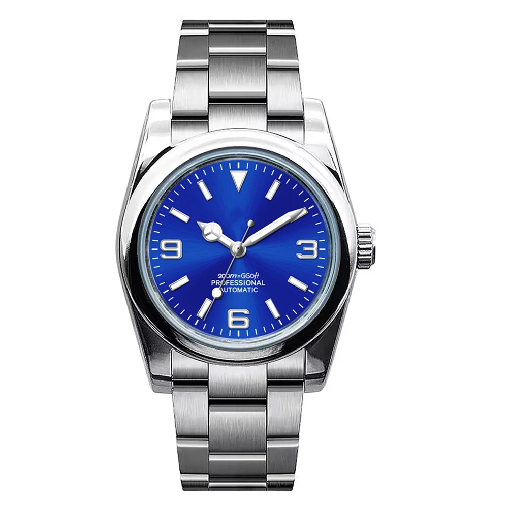 Custom Logo Women/ Men Watches 36MM/39MM Luxury NH35/MIYOTA Automatic Mechanical Wristwatches Sapphire Waterproof Dive Reloj