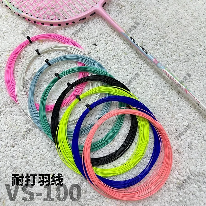 Original VS-100 Badminton Racket Strings Durable Nylon Pack of 5 pcs Original String for Badminton Racket