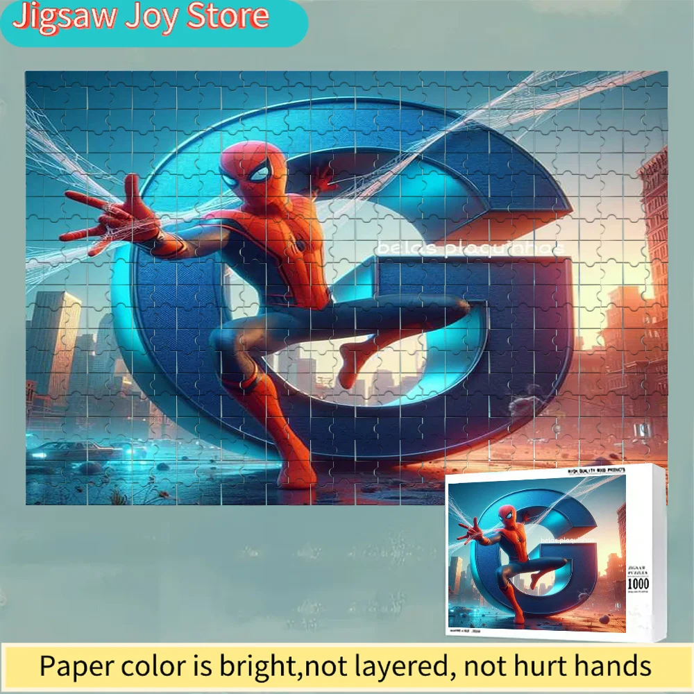 

Пазл «Человек-паук» — Конструктор с фигурками Человека-паука в костюме и пауческим лазателем, сложный коллекционный подарок для детей и подростков