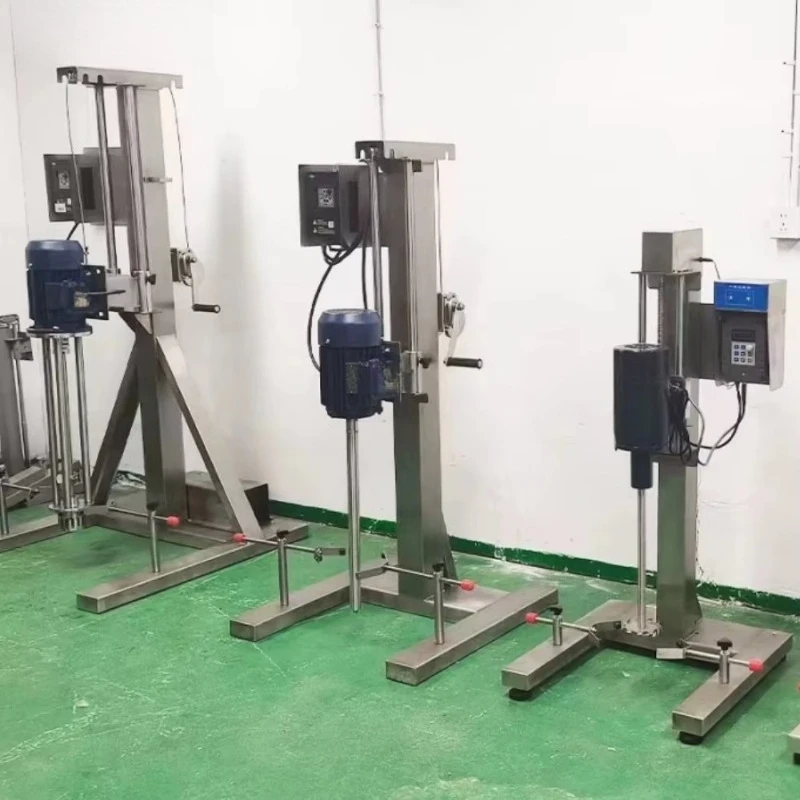 Factory Industrial Dispersion High Shear Rotor Mixer Pump Stainless Steel High Capacity Sauce Juice Ice Cream Ink Paint