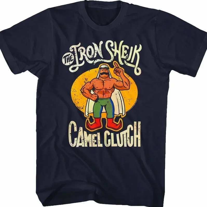 Funny Camel Clutch Iron Sheik T-Shirt. Summer Cotton Short Sleeve O-Neck Men's T Shirt New S-3XL