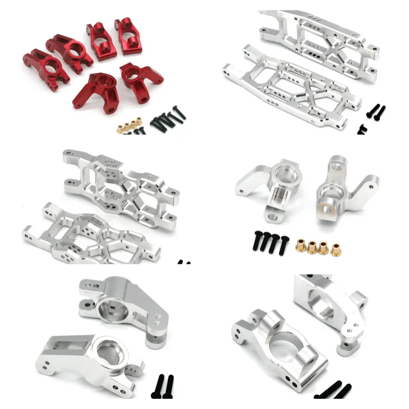 Metal VKAR BISON Bull RC 1/10 remote control car parts - front and rear lower arm steering cup C seat rear cup components