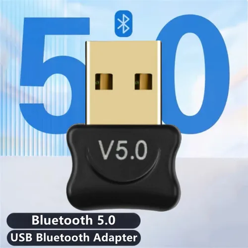 Imagen 2 del producto Adaptador USB Bluetooth 5,0 inalámbrico USB Bluetooth receptor transmisor USB Bluetooth Audio receptor Dongle para ordenador PC portátil