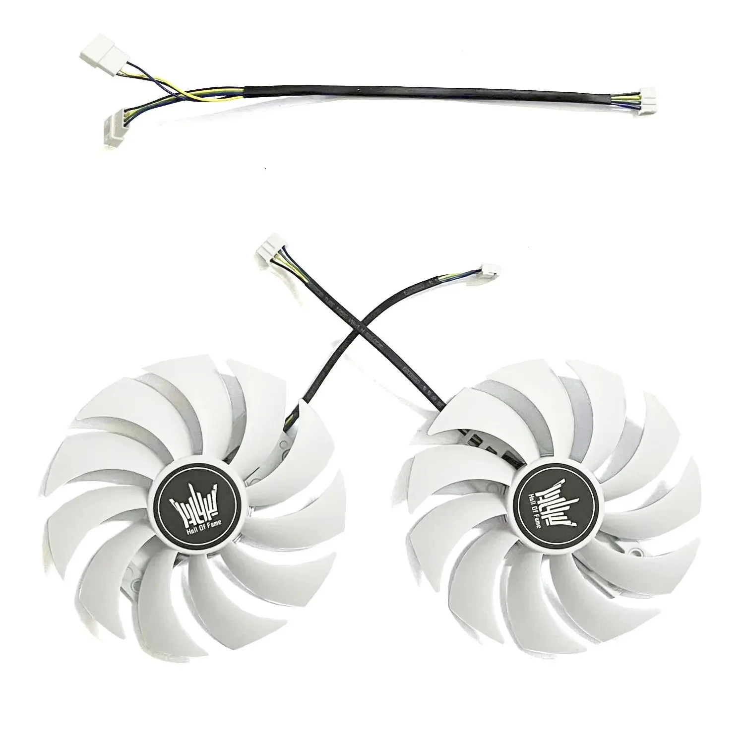 New GPU fan 4PIN 100MM GAA8B2U DC 12V 0.45A suitable for GALAXY GTX 980ti 6GB HOF GOC graphics card cooling fan