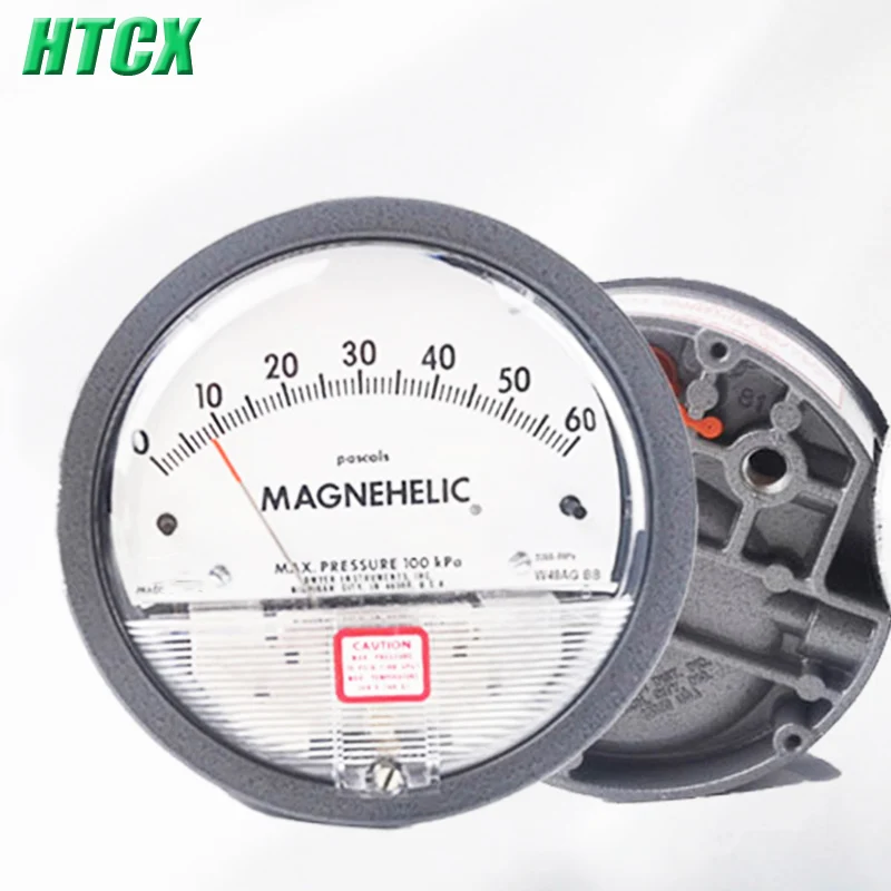 New 0-60pa Mechanical differential pressure gauge negative pressure gauge pointer type 2000 2000-60Pa 2000-125Pa 2000-250Pa