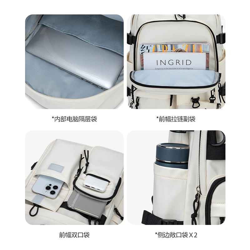 حقيبة ظهر جديدة لطلاب المدارس الابتدائية والفتيات وطلاب المدارس المتوسطة والثانوية وطلاب الجامعات وغير الرسمية #3