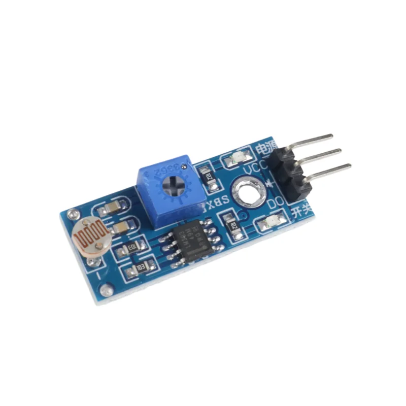 Photoresistor Light Sensor Module Light Intensity Detection 3.3V-5V Digital Output for Arduino Raspberry Pi DIY Light Switch