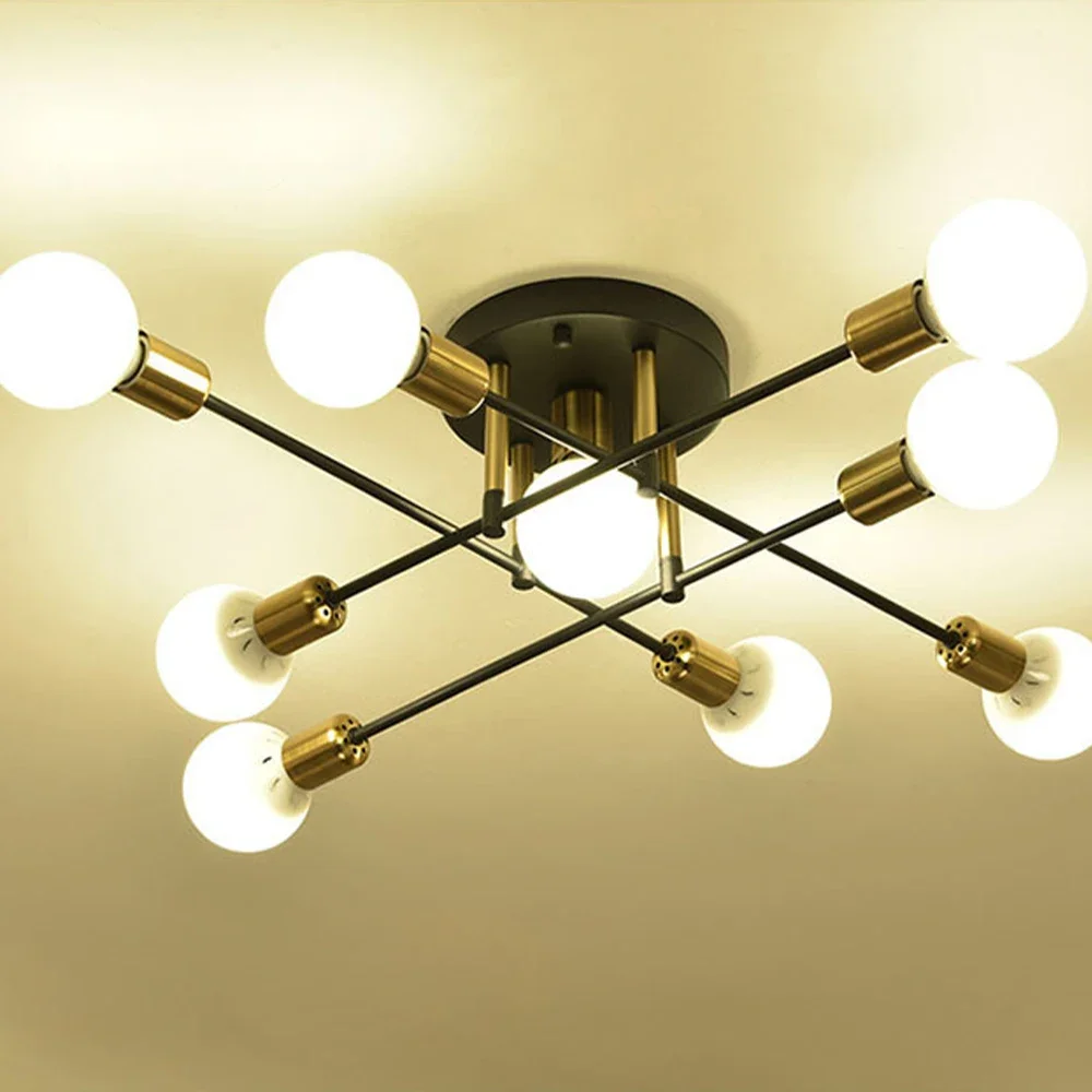 Modern LED Ceiling Light - Unique Geometric Design - Energy Efficient - Perfect for Living Room, Bedroom, or Hallway