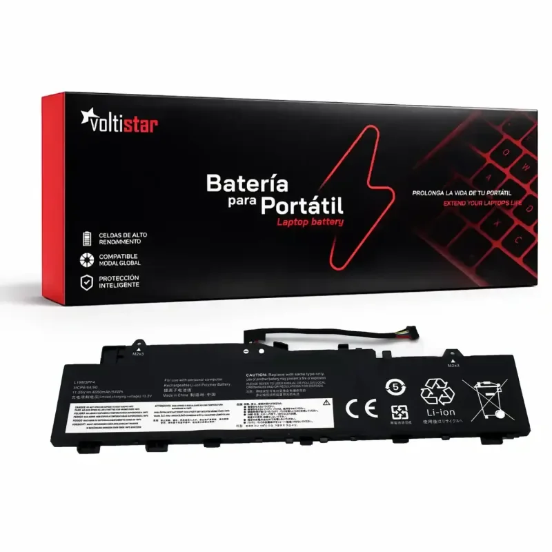 BATERÍA PARA PORTÁTIL LENOVO IDEAPAD 5 L19C3PF3