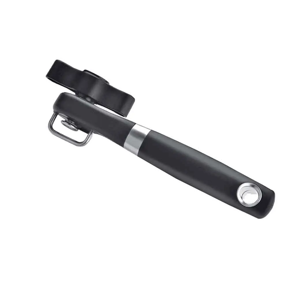 

Ergonomic Can Opener Manual Can Opener Sideways Cutting Design Comfortable Crank Handle Compact Size For Adults And Children