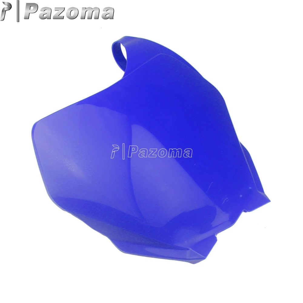 Motocross Dirt Pit Bike Plastic Front Number Plate Name Panels Flat Fairing For Yamaha YZ125 250 250F 450F WR250F 450F 2006-2014