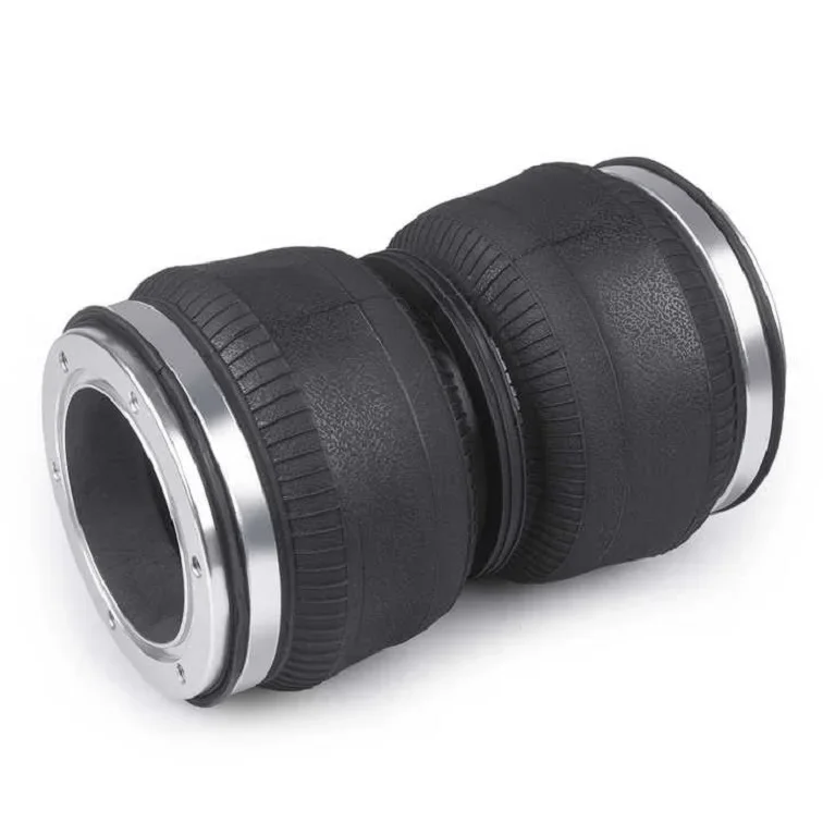 Rubber Double Convoluted Air Ride Lift Suspension Shock Absorber Bellow Bag Spring 120180