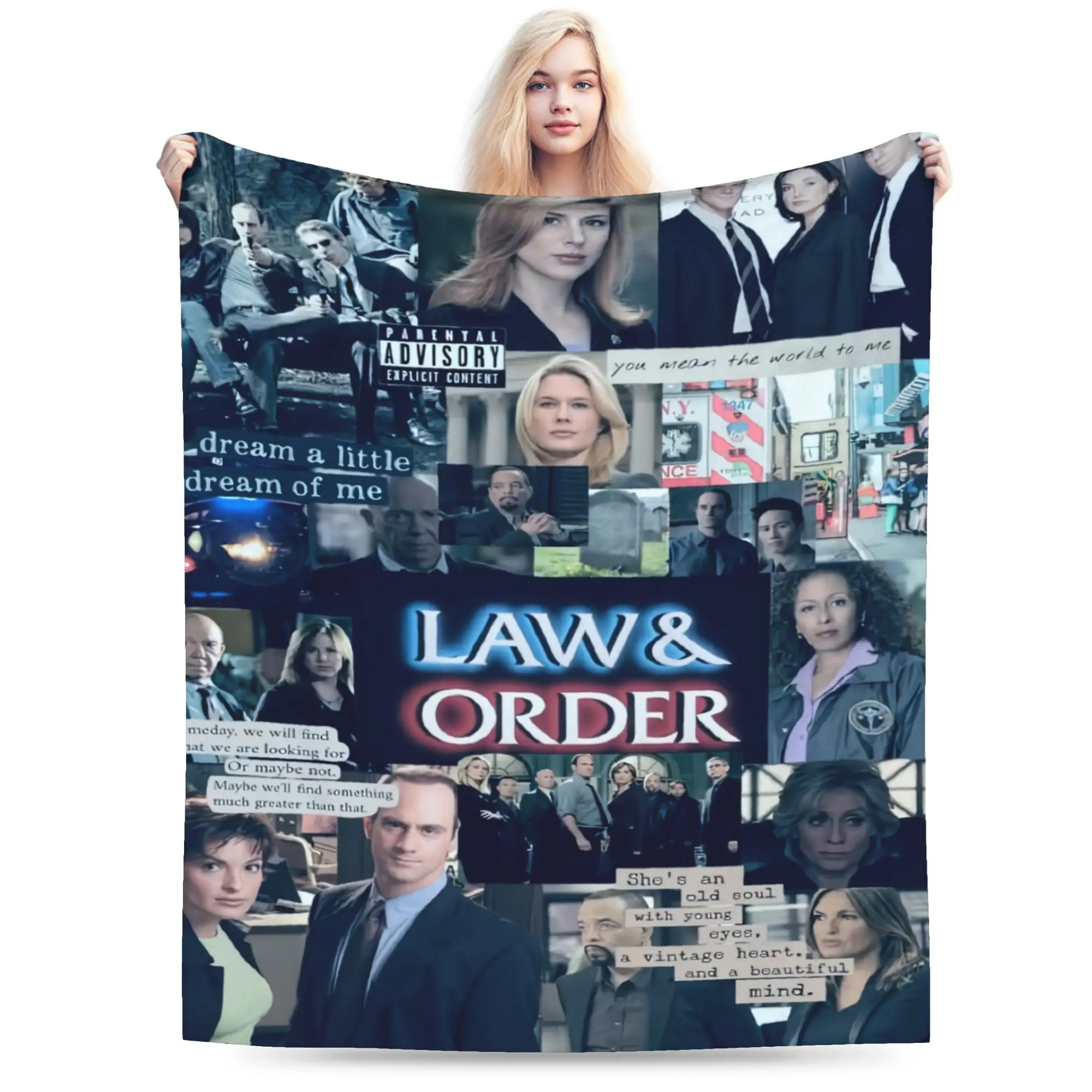 Warm Soft Blanket Child Airplane Travel Law Order SVU Throw Blanket  Flannel Bedspread For Couch Bed Novelty Sofa Bed Cover
