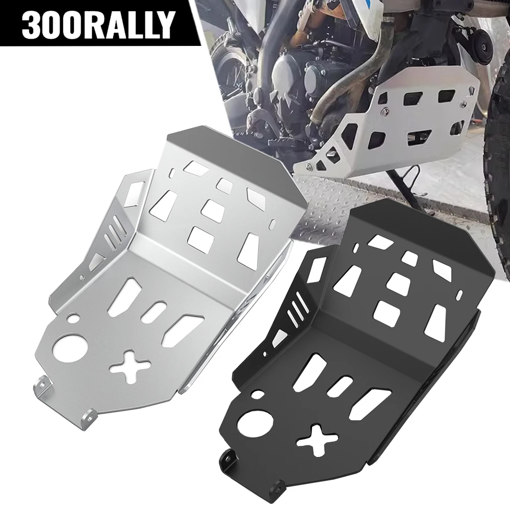 

Motorcycle Accessories Skid Plate Bash Frame Guard Protection Cover For LONCIN VOGE 300RALLY 300 RALLY 300 RALLY300 2023 2024