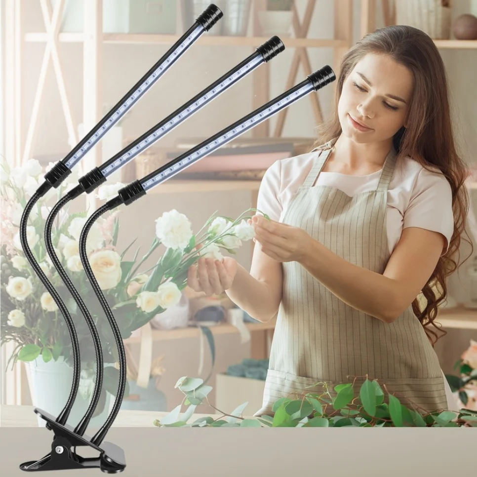 Luz LED USB para cultivo, lámpara Phyto de espectro completo con Control fitolamp para plantas, plántulas, flores, envío de tienda para el hogar