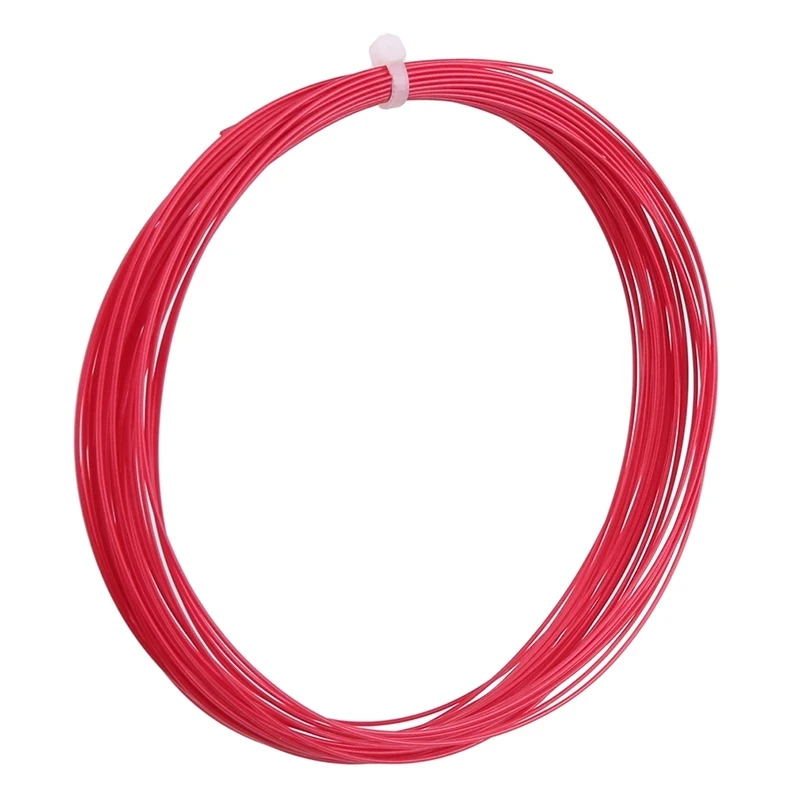 Лучшее качество BG65 струна для бадминтона 200 м прочная 28-32 фунтов красочный логотип струна для ракетки для бадминтона