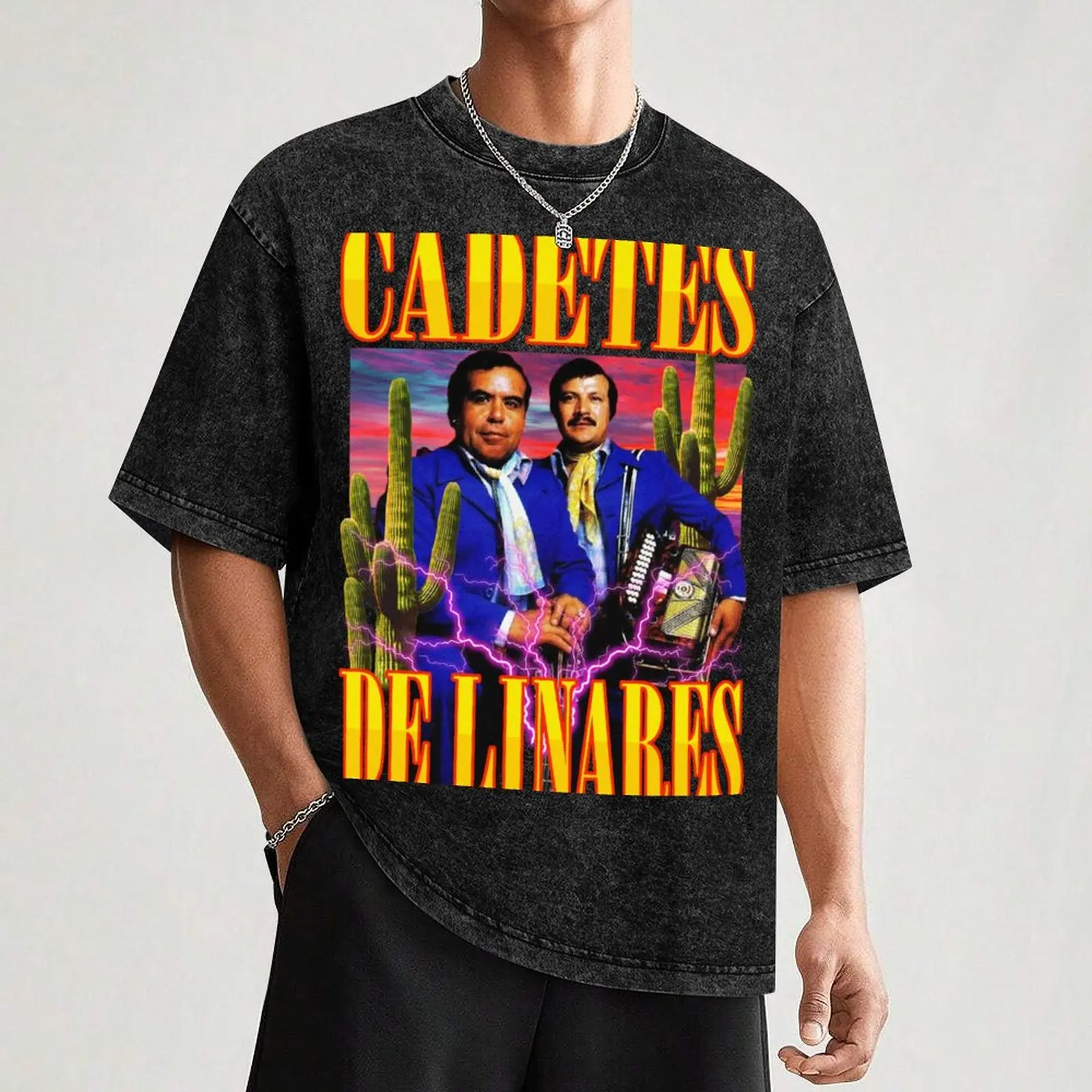 Linares Cadets Vintage Retro Design T-Shirt cute clothes blacks quick drying workout shirts for men