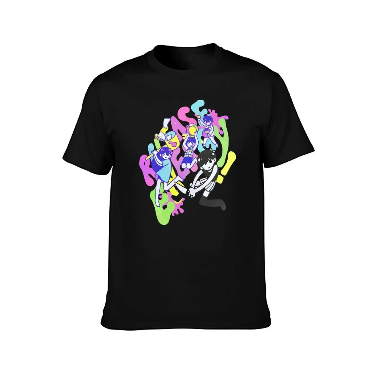 Omori Merch Release Energy T-Shirt Basic Comfort Fit T-Shirt for Men